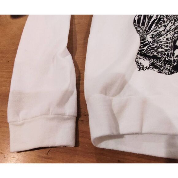 LAUREN MOSHI DISNEY COUTURE WHITE & BLACK SWEATSHIRT NWOT XS - Picture 10 of 11